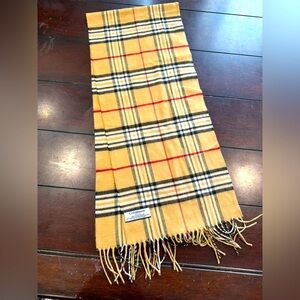 Croft and Barrow 100% Acrylic Fringe Plaid Scarf